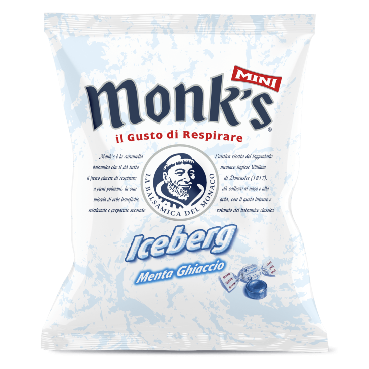 Monk's® Mini Iceberg Menthe Glacée 60g