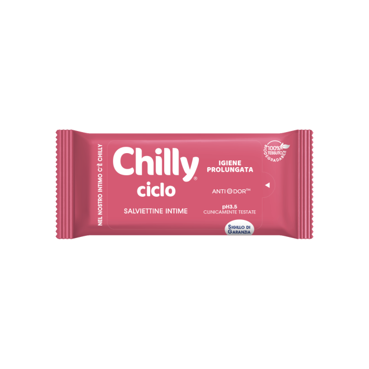 Chilly Cycle 12 lingettes intimes