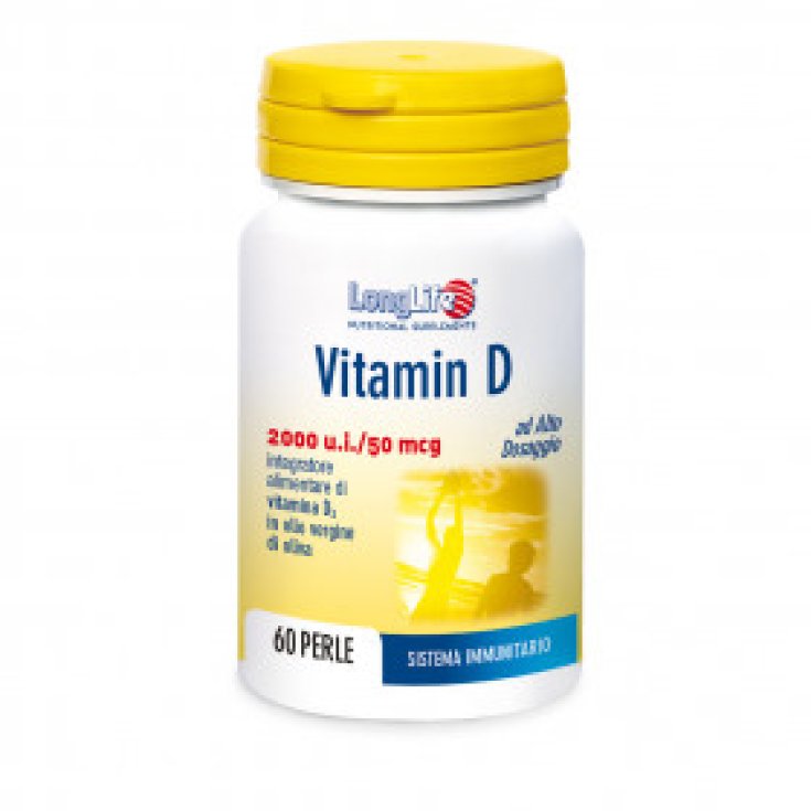 Vitamine D 2000 UI LongLife 60 Perles