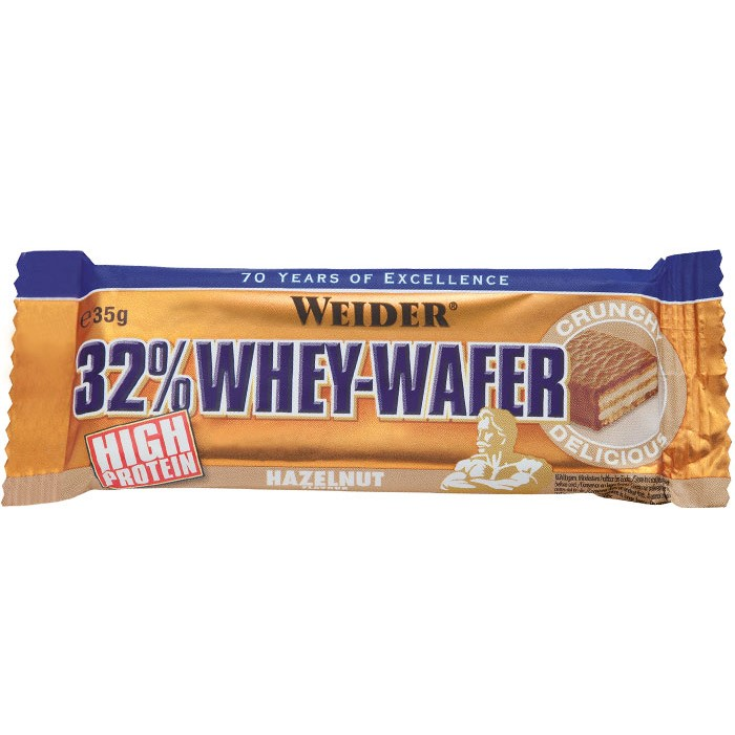 32% Whey-Wafer Noisette Weider 35g