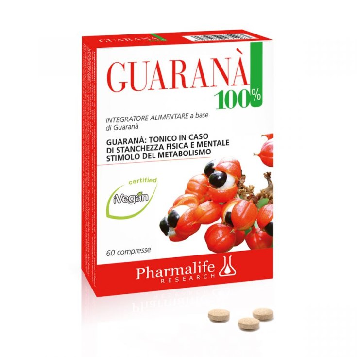 Guarana 100% Recherche Pharmalife 60 Comprimés