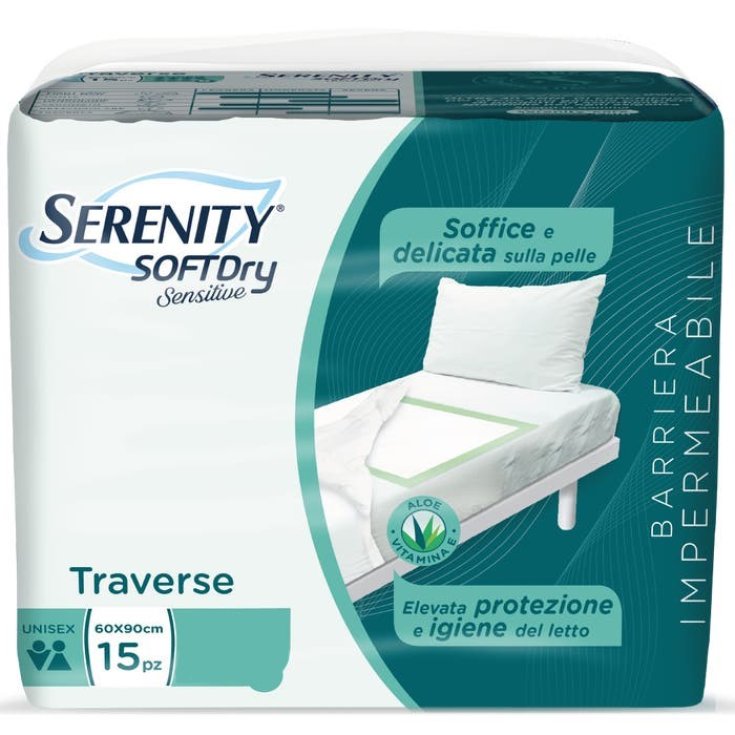 Traverse Extra Serenity Soft Dry Sensitive 15 pièces