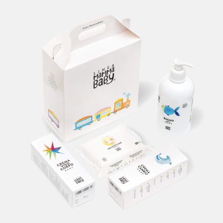 MammaBaby Line Coffret Cadeau Olcelli Farmaceutici 4 Produits