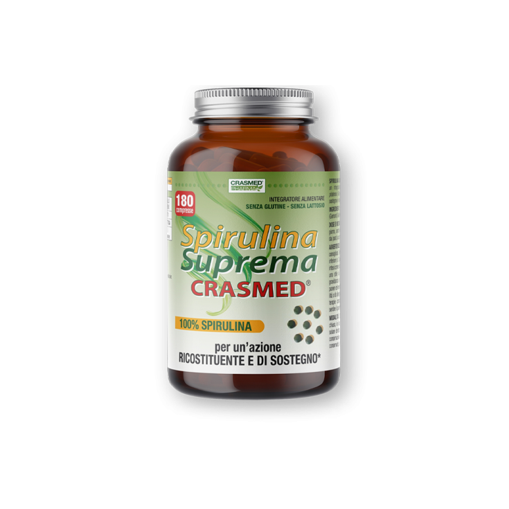 Spiruline Suprema Crasmed Pharma 180 Comprimés