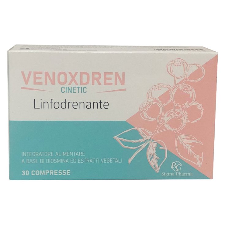 Venoxdren Cinetic Drainage Lymphatique 30 Comprimés