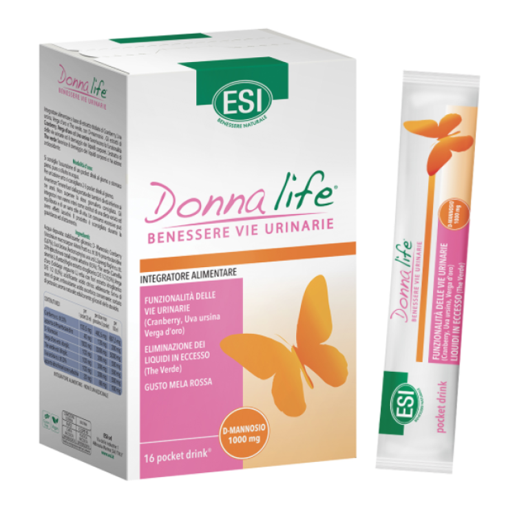 Donna Life Benessere Urinary Tract Esi Boisson 16 Poches