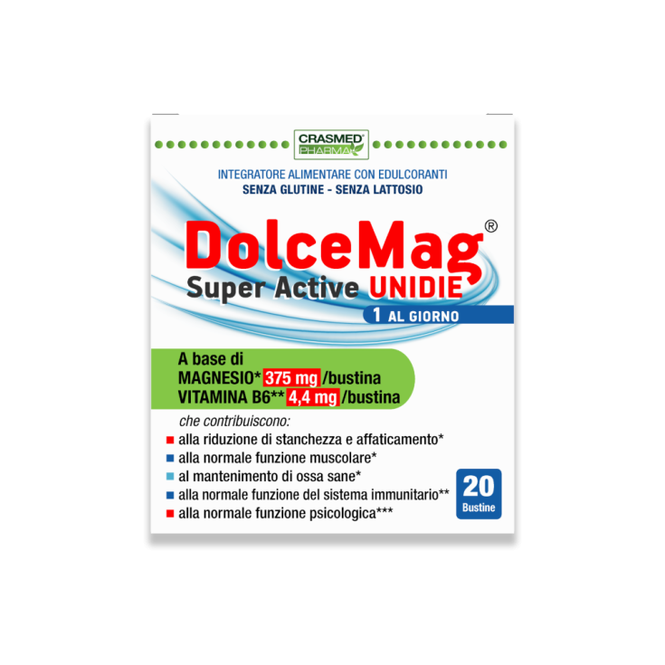DolceMag® Super Actif Unidie Crasmed Pharma 20 Sachets