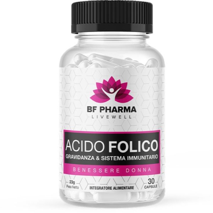 Acide Folique BF Pharma 30 Gélules