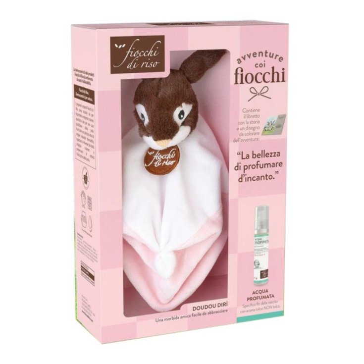 DouDou Boite Rose Flocons de Riz 1 Pièce