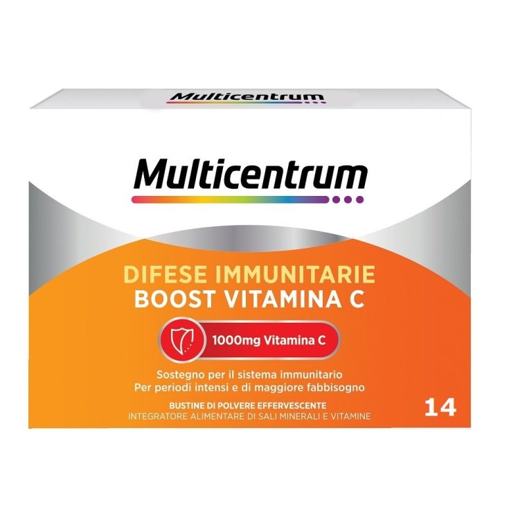 Défenses Immunitaires Boost Vitamine C Multicentrum 28 Sachets