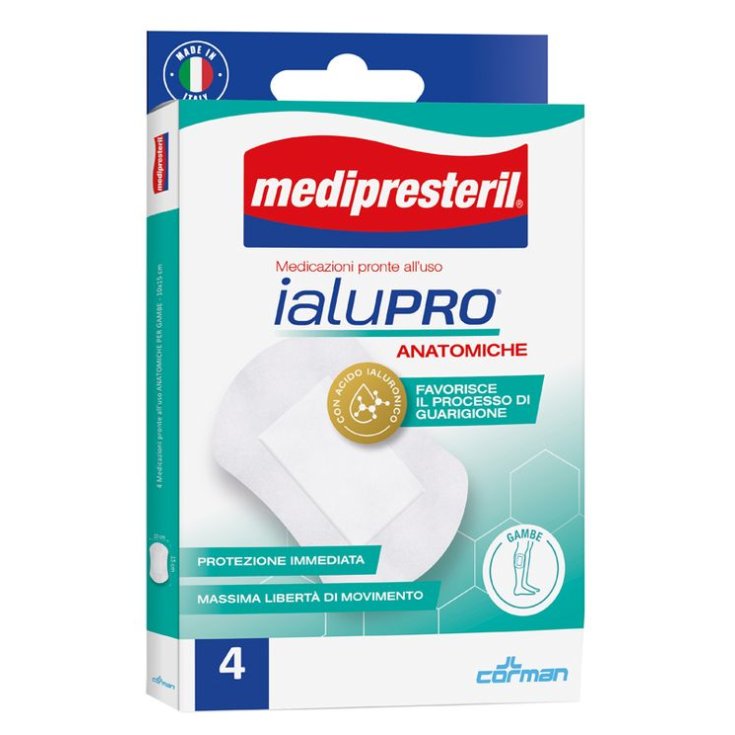 Medipresteril IaluPro Jambes de Corman 4 pièces