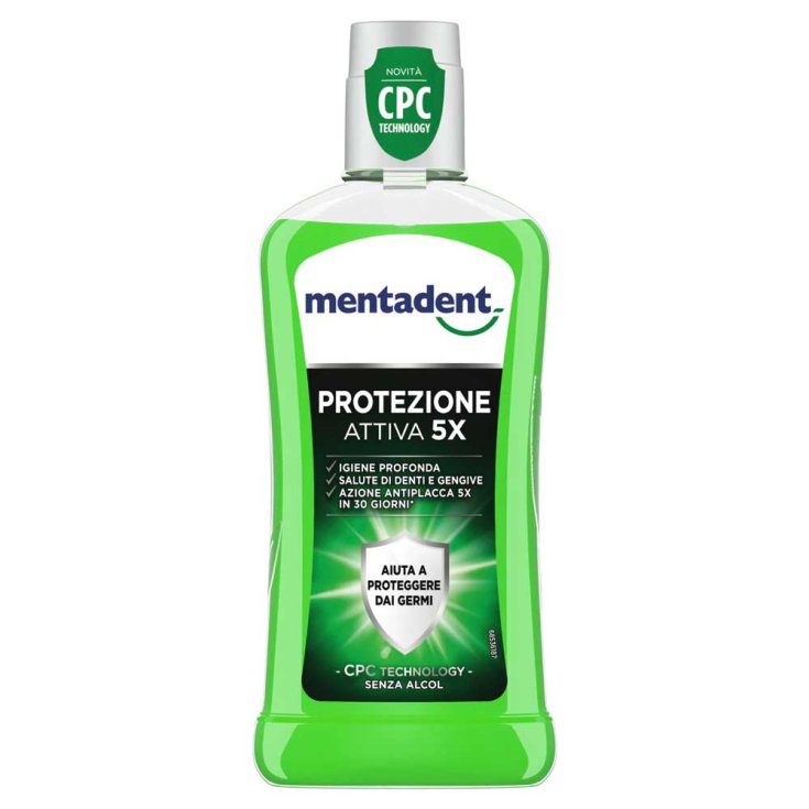 Active Protection Bain de Bouche 5X Mentadent 400ml