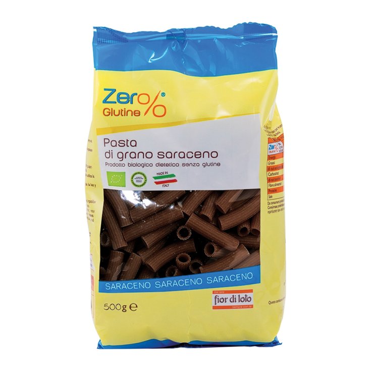 Zer% Gluten Sarrasin Rigatoni Fior Di Loto 500g