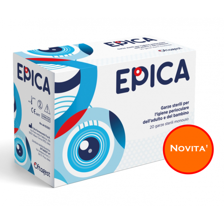 Epica® Hygiène périoculaire Oftagest 20 pièces