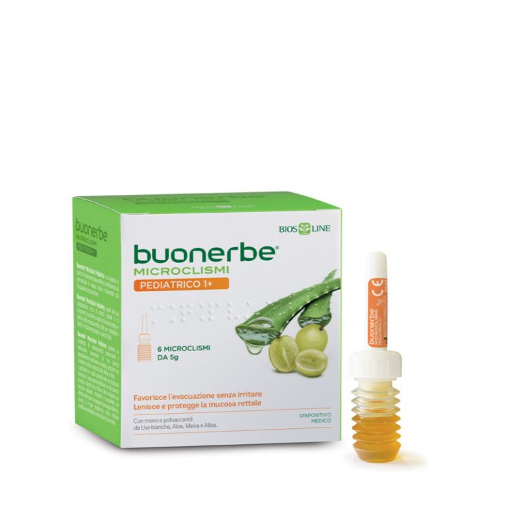 Buonerbe® Micro-lavements pédiatriques 1+ BiosLine 6x5g