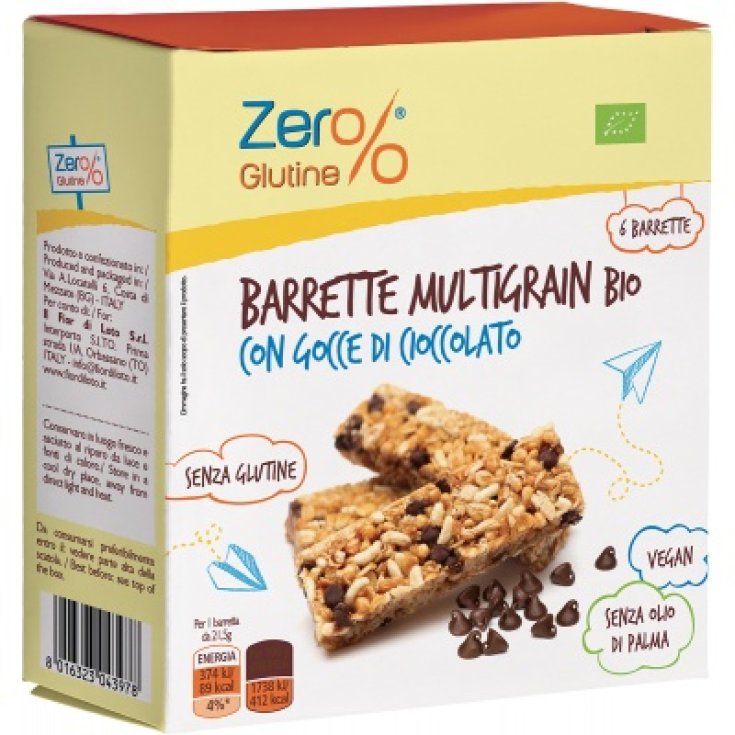 Barre Zer% Gluten Multicéréales Bio Fior Di Loto 129g