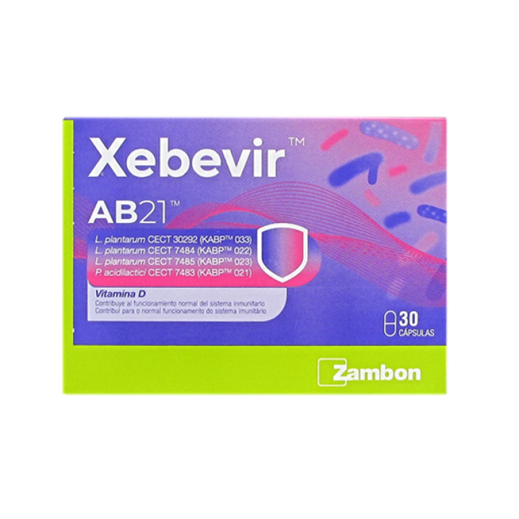 Xebevir Ab21 Zambon 30 Gélules