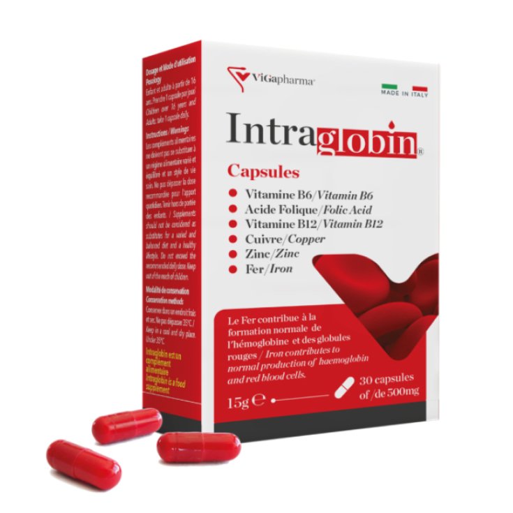 IntraGlobin ViGaPharma 30 Gélules