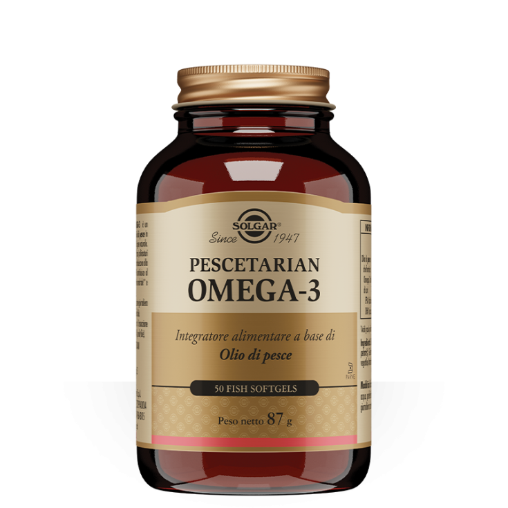 Pescetarian Oméga-3 Solgar 50 Perles SoftGels