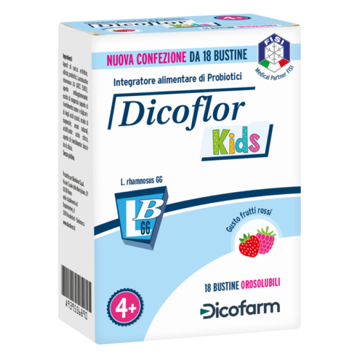 Dicoflor Kids Dicofarm 18 Sachets Orosolubles