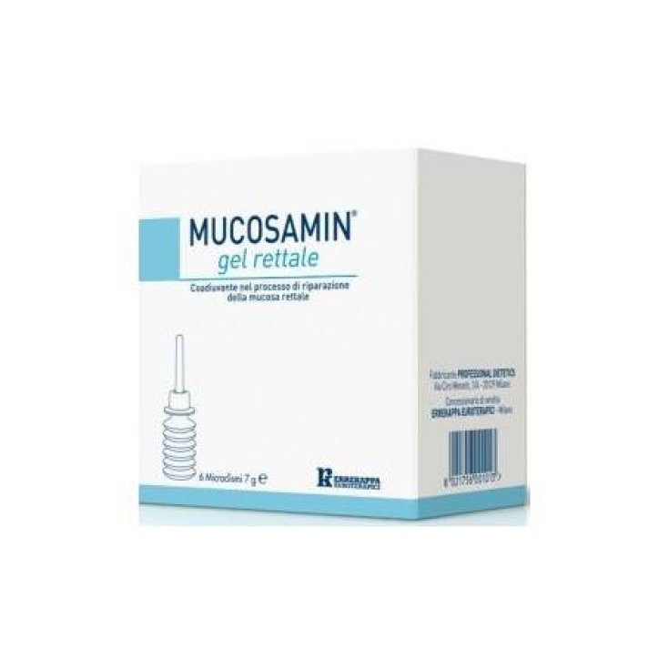 MUCOSAMIN gel rectal Errekappa 6 Micro-lavements