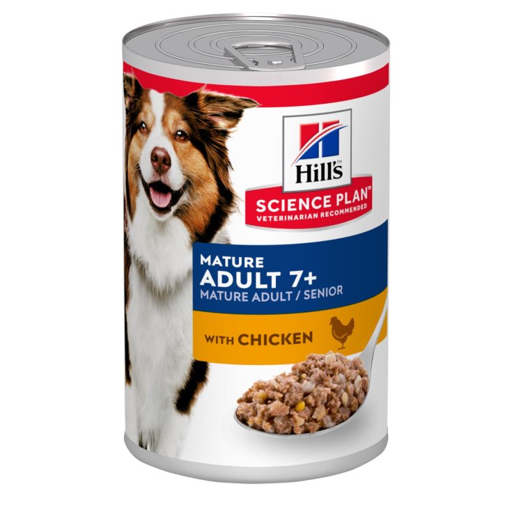 Poulet adulte mature 7+ Science Plan Hill's 370g