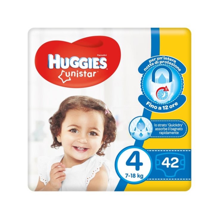 Couches Taille 4 Huggies Unistar - Pharmacie Loreto