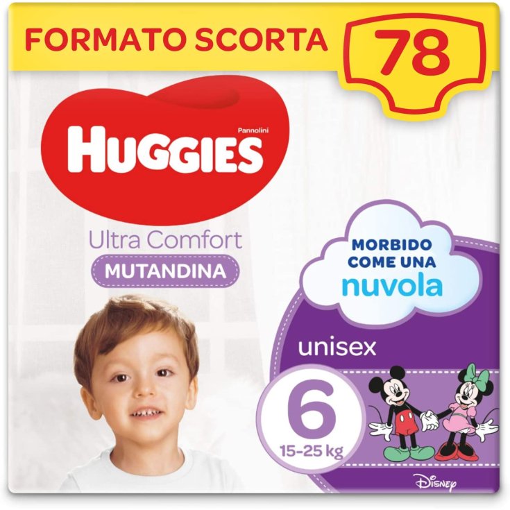 Couches Culotte Taille 6 Huggies 78 Pièces