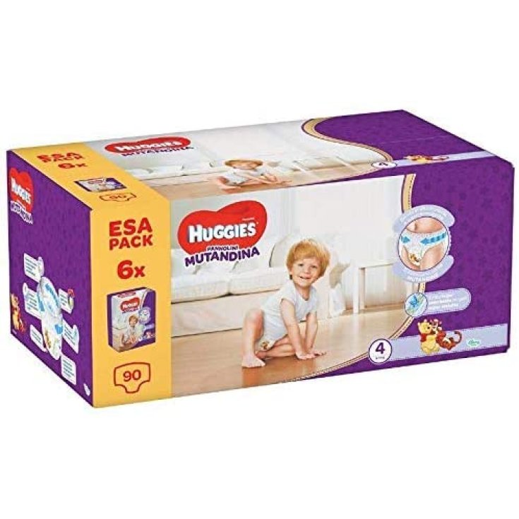 Couches Culotte Taille 4 Huggies 90 Pièces