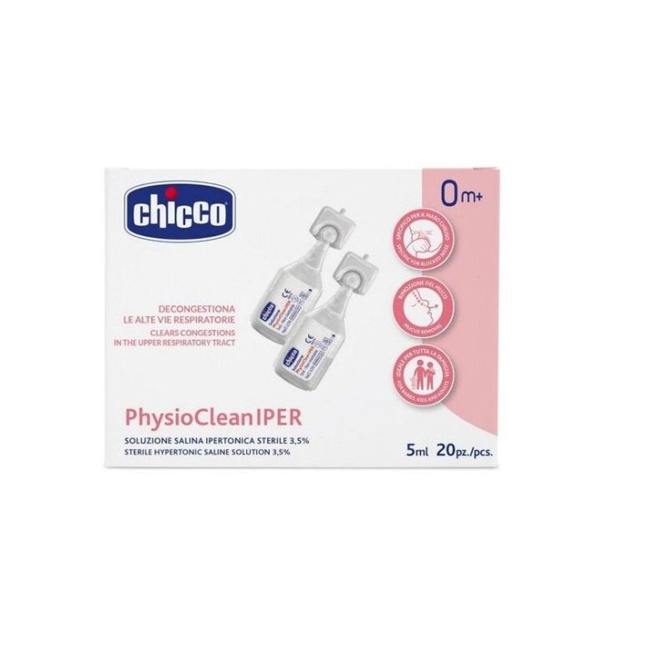 Hypertonique PhysioCleanIper Chicco solution 20x5ml