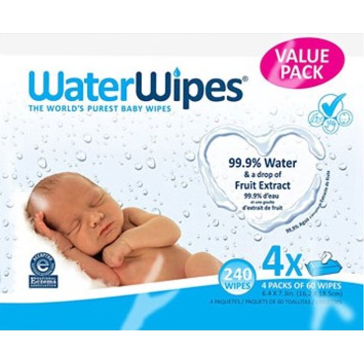 Lingettes humides WaterWipes 240 pièces