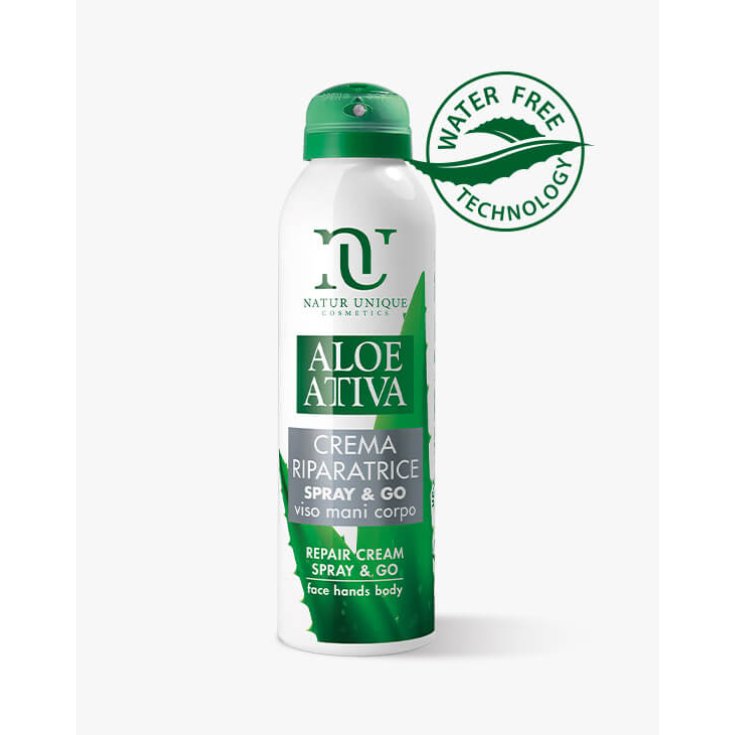 Aloe Attiva Crème Réparatrice Spray & Go Natur Unique 150ml