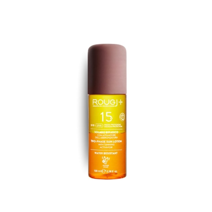 Biphasique Solaire Spf15 Rougj+ 200ml
