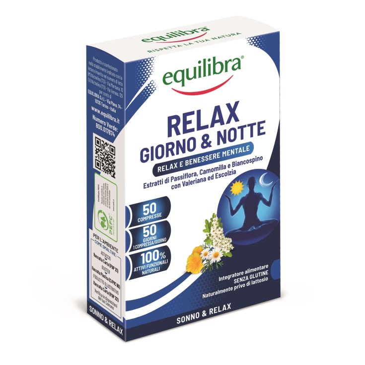 Equilibra® Détente Jour & Nuit 50 Comprimés