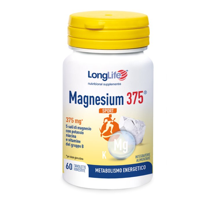 Magnésium 375 SPORT LongLife 60 Comprimés