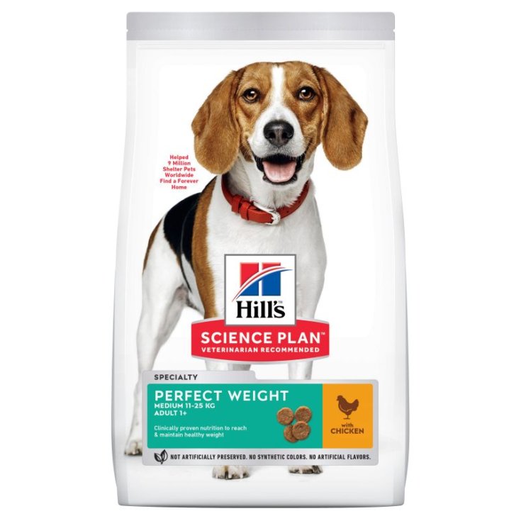 Hill's SP Perfect Weight Adulte Medium Poulet 12Kg