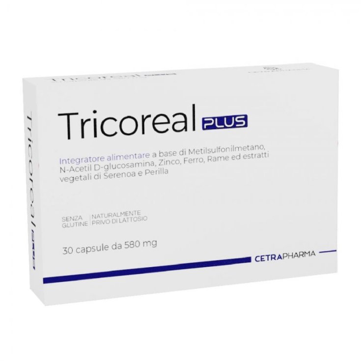 Tricoreal PLUS CetraPharma 30 Gélules