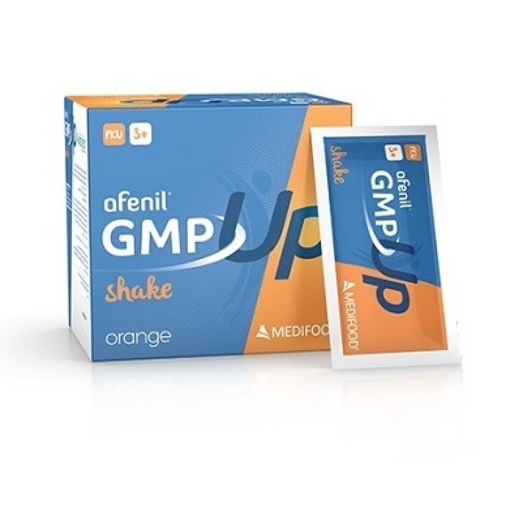 GMP Up afenil Shake Orange MEDIFOOD 30 Sachets