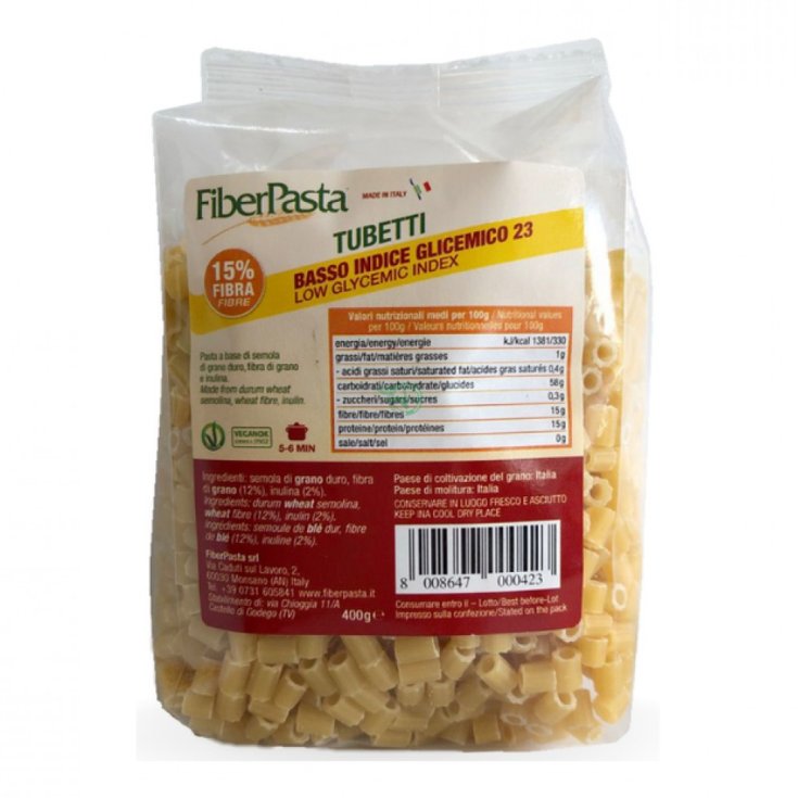 Tubes FiberPasta 400g