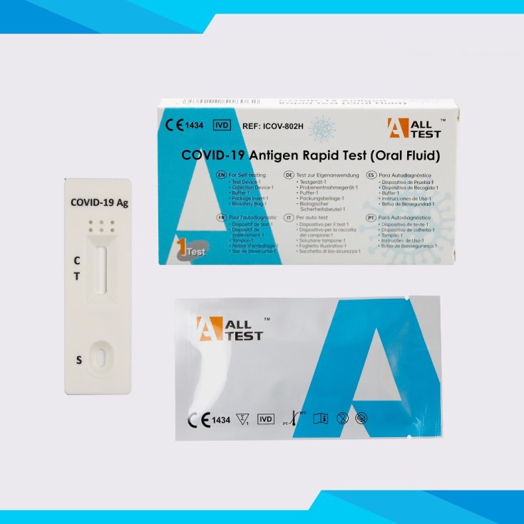 Kit AllTest de liquide oral de test rapide d'antigène Covid-19