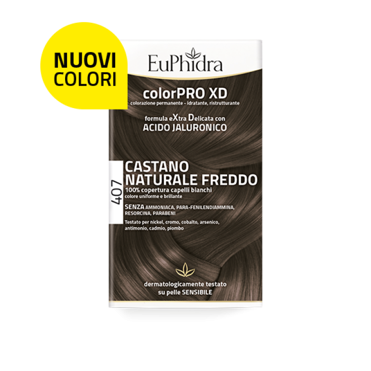 ColorPro 407 Kit EuPhidra Marron Naturel Froid