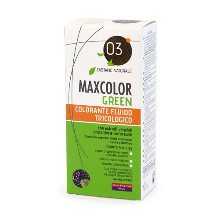 Max Color Green 03 Kit de facteurs vitaux de châtaignier naturel