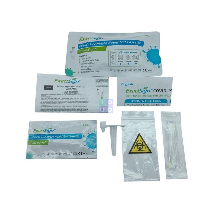 ExactSign Rapide Écouvillon Nasal 1 Pièce