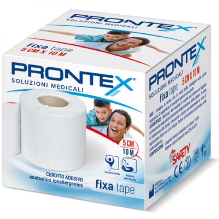 Prontex Fixa Tape 10Mx5Cm Sécurité 1 Pièce