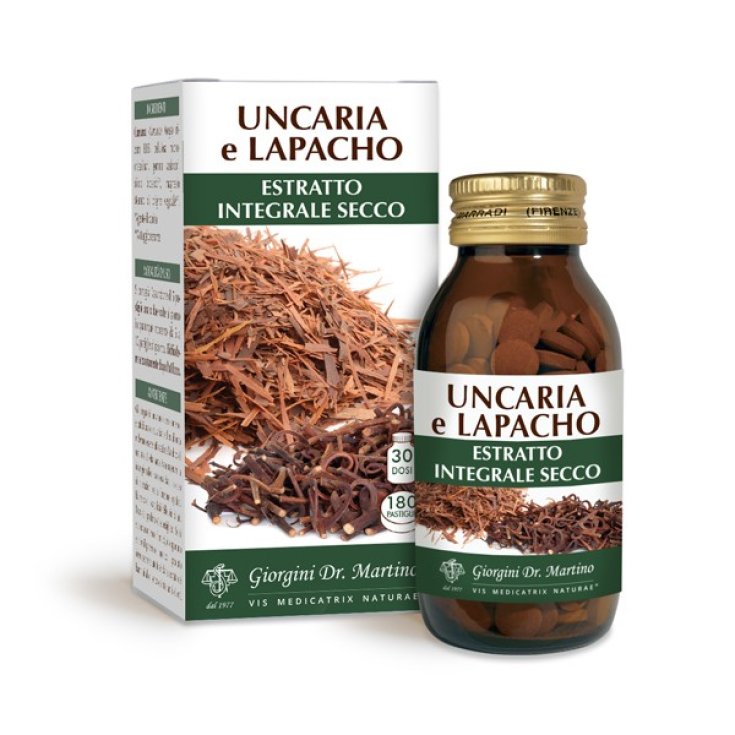 Uncaria E Lapacho Dr. Giorgini 180 Comprimés