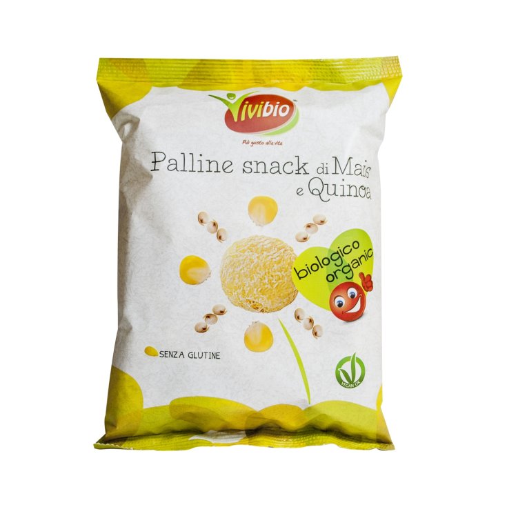 Vivibio Snack Boules De Maïs Et Quinoa 40g