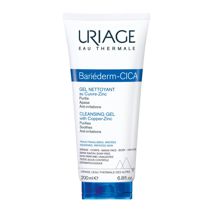 Bariéderm Cica-Gel Nettoyant Uriage 200 ml