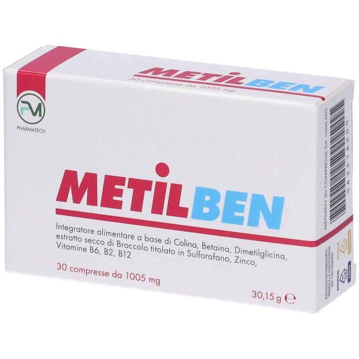 MetilBen Piemme Pharmatech 30 Comprimés