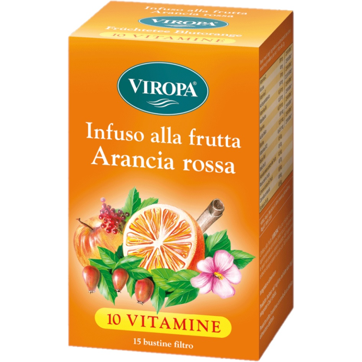 10 Vitamines Orange Sanguine Viropa 15 Sachets Filtres