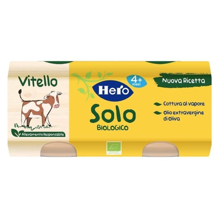 Seul Héros de Veau Bio 2x80g